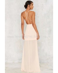 Nasty Gal Cecily Plunging Maxi Dress